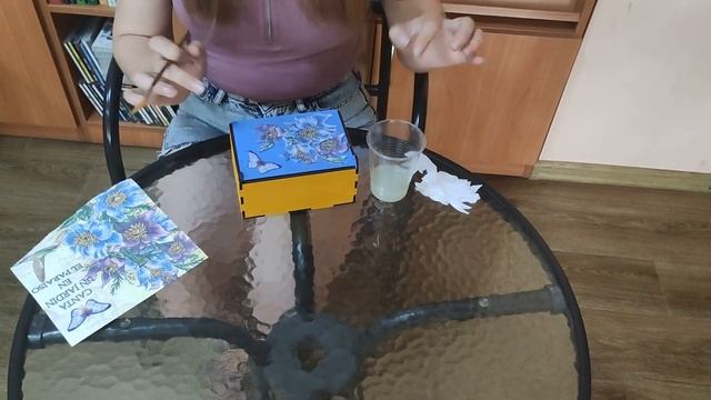 Скринька в техніці декупаж смотреть онлайн
