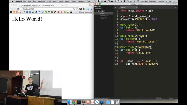 DevFest 2015: Flask Workshop смотреть онлайн