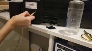 Вывод отработанных чернил в принтере Epson L805