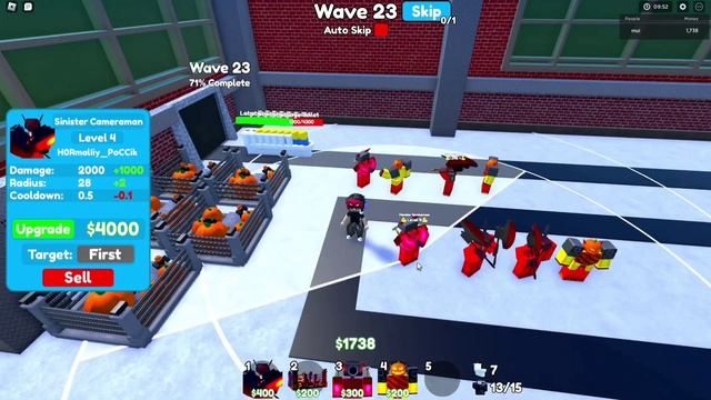 Только хеллоуинские юниты! | Toilet Tower Defense смотреть онлайн
