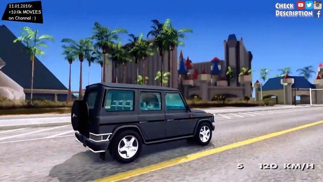 GTA San Andreas - 1999 Mercedes Benz G500 Brabus EnRoMovies _REVIEW