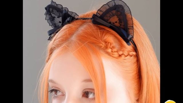 Ушки Аниме / Ободок Ушки кошачьи черный смотреть онлайн