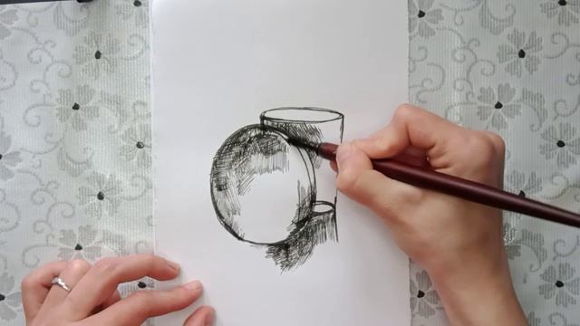 Рисунок пером и тушью смотреть онлайн