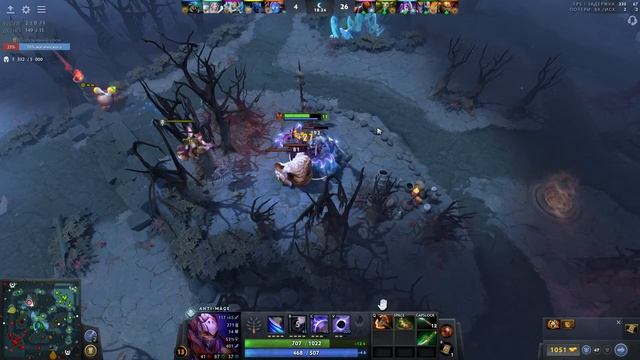 1 pos carry Anti Mage gameplay 2x MoonShard ! patch 7.34b Dota 2 смотреть онлайн