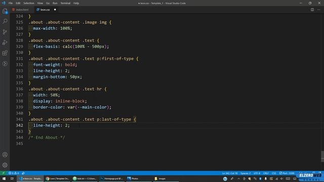 [Arabic] HTML & CSS Template One 2021 - #11 - Create About Section Part 2 смотреть онлайн