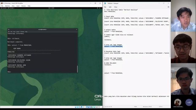 Presentasi Oracle Database Administrator - Managing Undo Data смотреть онлайн