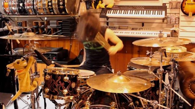 Avenged Sevenfold - Beast And The Harlot (LIVE Drum Cover) смотреть онлайн