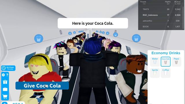 Cabin Crew Simulator | E175 Flight | ROBLOX