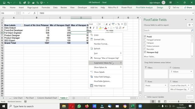 DASHBOARD HR ANALYTICS RECRUITMENT KARYAWAN - MEMBUAT DASHBOARD DARI AWAL SAMPAI AKHIR смотреть онлайн