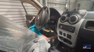 Замена замка зажигания на Рено Логан