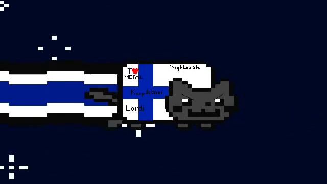 Finnish Metal Nyan Cat [original] смотреть онлайн