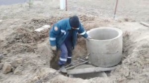 ?Как сделать септик из бетонных колец ? одному своими силами?