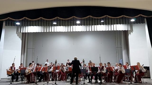Заслуженный любительский коллектив оркестр русских народных инструментов БГМК имени Г.Ширмы смотреть онлайн