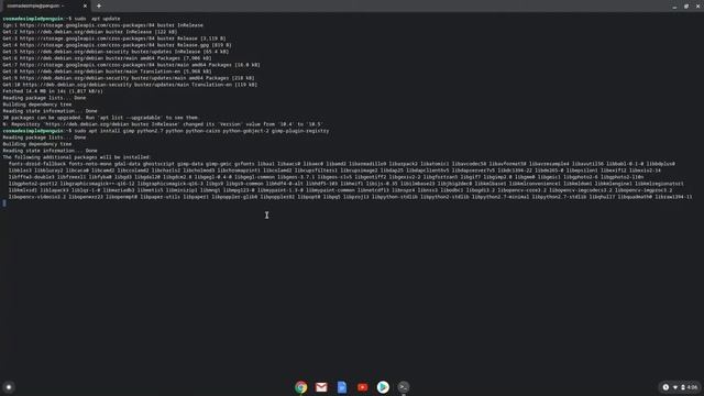 How to install Gimp 2.10.8 and the Heal Selection plugin on a Chromebook смотреть онлайн