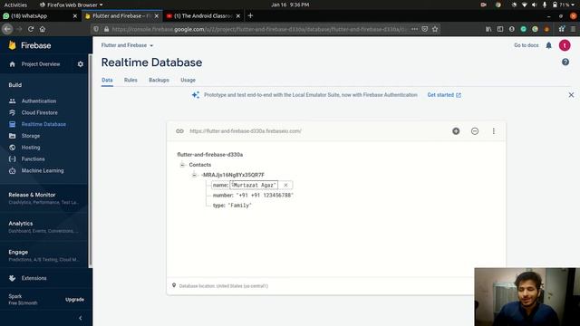 Firebase Database with Flutter Update Data in List | Making a Contacts List App in Flutter Part 3 смотреть онлайн