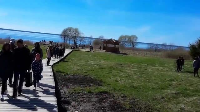 Синий камень на Плещеевом озере в Переславле-Залесском смотреть онлайн