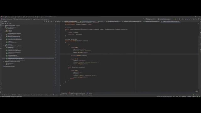 Decorating Command Handler with Decorator Pattern in C# .NET 5 (Open-Closed principle) смотреть онлайн