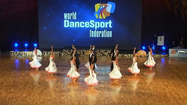 "Univers" (Belarus) at WDSF World DanceSport Championship Formation Standard (4 place) смотреть онлайн