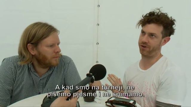 Arcade Fire: Interview with Tim Kingsbury and Jeremy Gara in Zagreb, 2011 смотреть онлайн