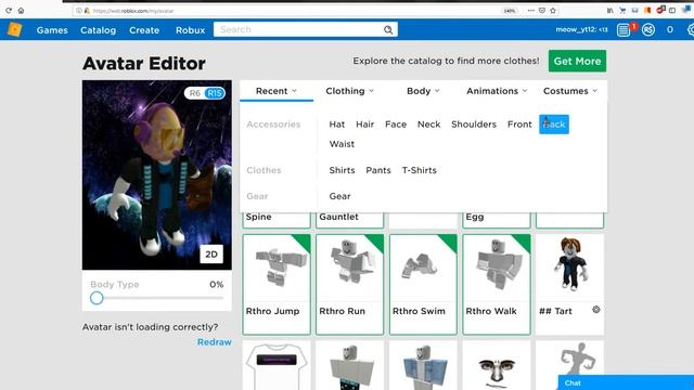 Как сделать мой аватар в Roblox смотреть онлайн