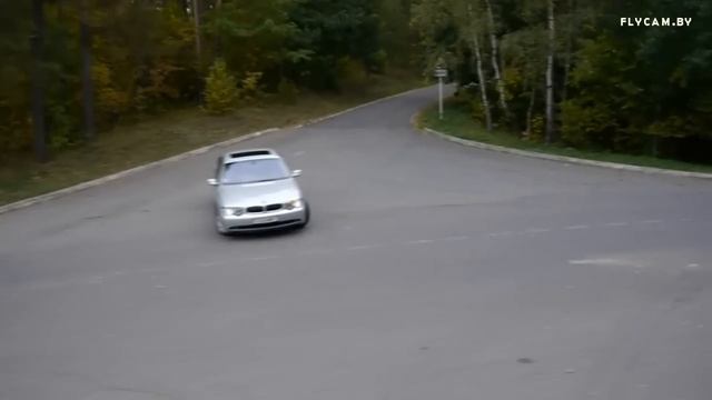 Тестовые съемки BMW 730 в Логойске (Аэросъемка FLYCAM.BY) смотреть онлайн