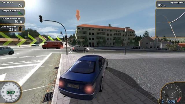Alarm For Cobra 11: Nitro (PC). Прохождение. (Глава 15 - Уроки вождения)