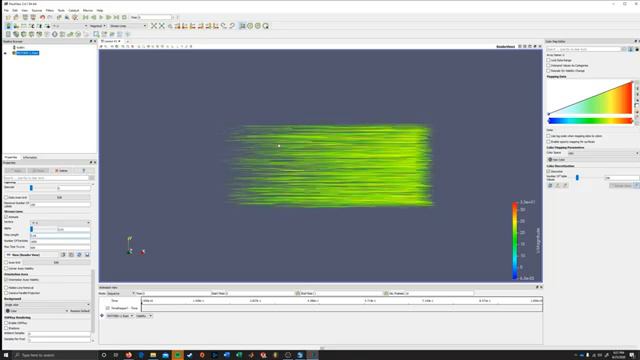 ParaViewOpenFOAM tutorial Create animated streamlines with StreamlinesRepresentation смотреть онлайн