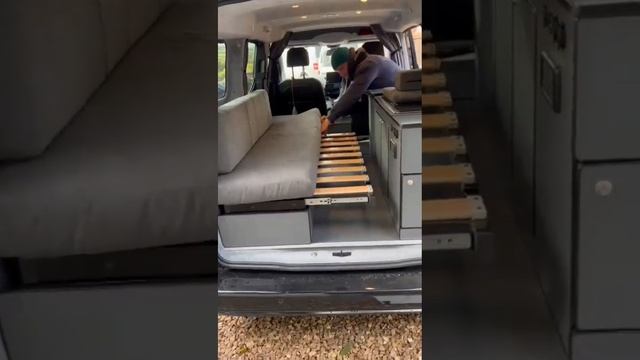 Vauxhall combo micro camper by Woodyswagons camper converters смотреть онлайн