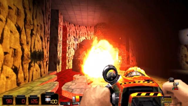 DN3DOOM HontE - Remastered Map10 - Map11. Прохождение со Всеми Секретами.|Duke Nukem 3D in Doom 2| смотреть онлайн