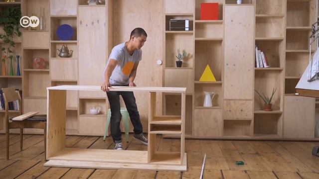 How To Bauhaus - Wooden Basic Block | DIY Tutorial Bauhaus Design смотреть онлайн