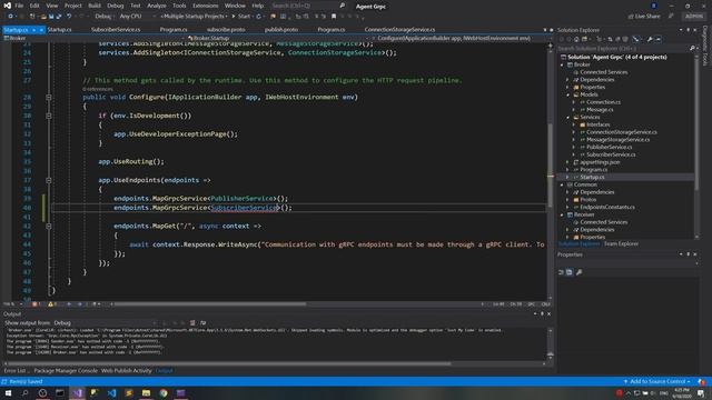 Message Broker Bazat Pe GRPC. C# .Partea 2/2. (.NET Core)