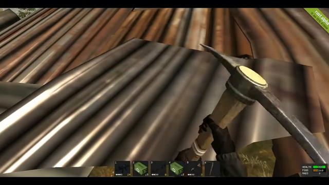 Rust (Legacy)#2-Ломаем железную рампу киркой смотреть онлайн