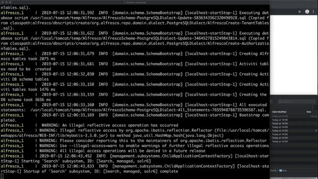 Installing Alfresco Community 6.1 with Docker Compose смотреть онлайн