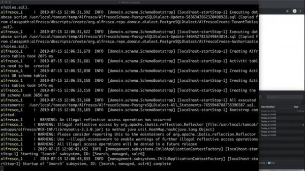 Installing Alfresco Community 6.1 with Docker Compose