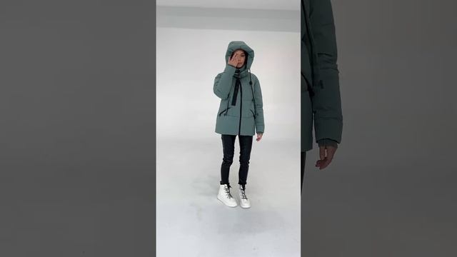 Зимняя женская куртка OHARA на био-пухе, артикул CB-22304 смотреть онлайн