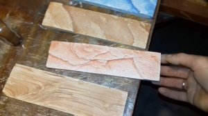 Способ покраски кирпича из гипса !