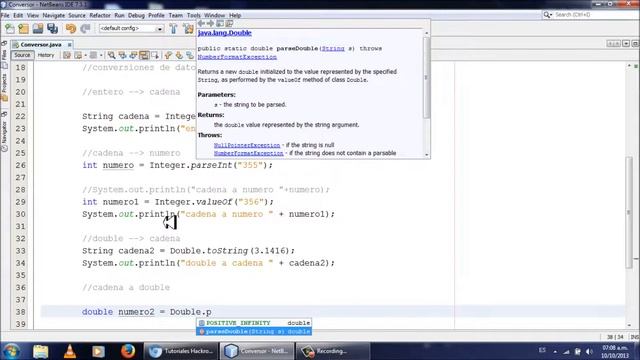 Curso de Java 20 Conversión de datos parte 1 смотреть онлайн