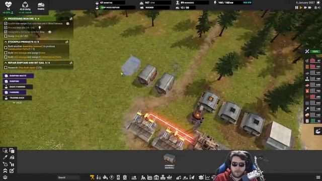 GRAPHICS GOOD GAME GOOD - Checking Out UPDATE 1 For 'Captain Of Industry' - New Stuff & Graphics To