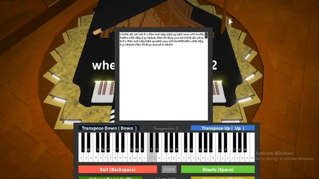 Rocket Jump Waltz (TF2) | Roblox Virtual Piano смотреть онлайн