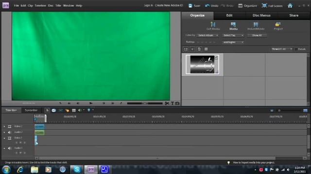 How to use a green screen in adobe premiere elements 9 смотреть онлайн