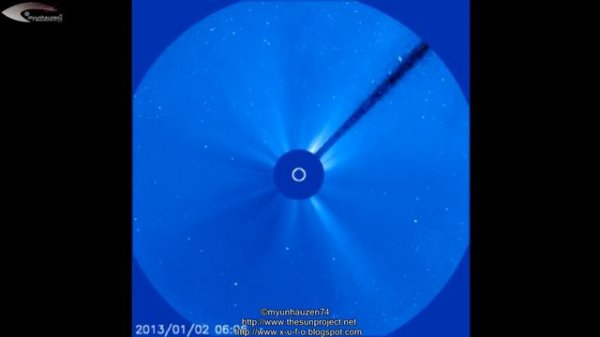 Anomalies and UFOs near the Sun - NASA hiding for January 2, 2013.