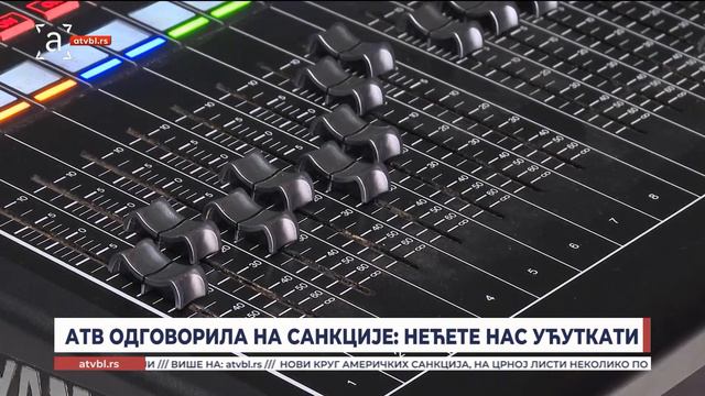 АТВ одговорила на санкције: Нећете нас ућуткати