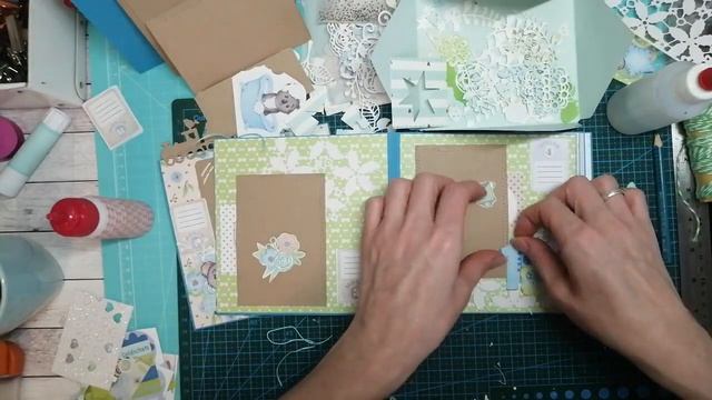 Mini Fotoalbum, Tutorial мини альбом  (Фабрика Декору)