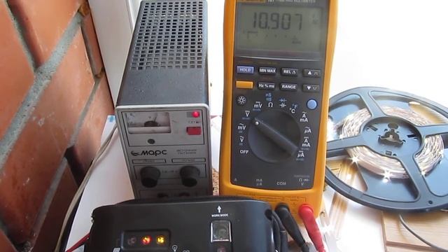 Тестирование контроллера заряда АКБ от солнечной батареи (Тест2)