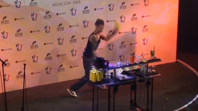 Василий Жеглов(Vasiliy Zheglov)Bacardi Pro Flair 2008 смотреть онлайн