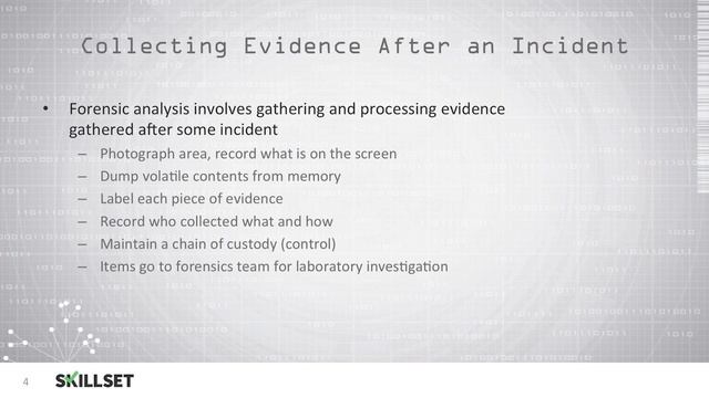 Computer Forensic Investigation Process (CISSP Free by Skillset.com) смотреть онлайн