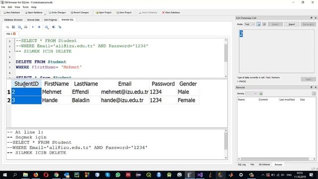 Windows Forms App Database Connection with SQLite смотреть онлайн