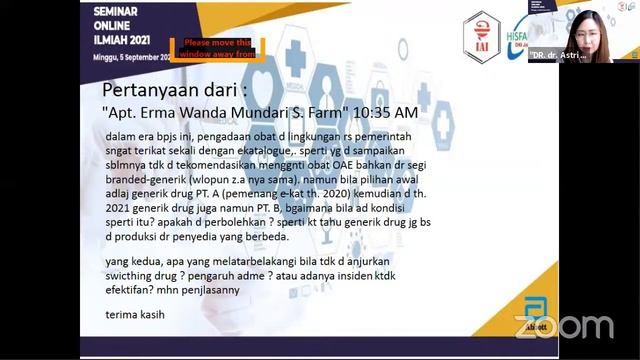 SEMINAR ONLINE ILMIAH 2021 - HISFARSI DKI JAKARTA смотреть онлайн