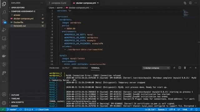 DevOps Tool || Docker || Wordpress Project deployment || Xenstack Solutions India Pvt Ltd смотреть онлайн