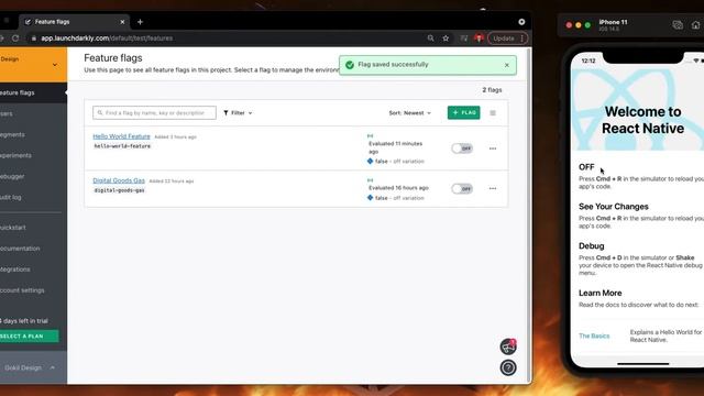 Result Feature Flag Implementation on React Native App смотреть онлайн
